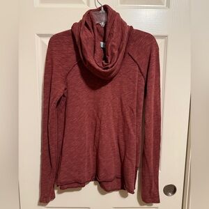 Free People Beach Funnel Neck Tee